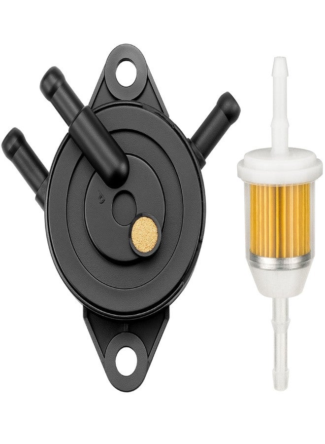 Tecreddy Fuel Pump Compatible with Kohler 17HP-25 HP Briggs and Stratton Small Engine, Vacuum Fuel Pump with Fuel Filter Compatible with John Deere Cub Cadet Lawn Mower Tractor - Image 1